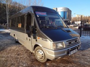 Iveco Daily 45-12, 19+1, 1998, панарама окна, вебаста, багаж, холод, микрафон